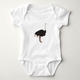 Illustratie van Ostrich Bird Romper