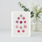 Illustratie van oude Phlox Briefkaart (Staand voorkant)