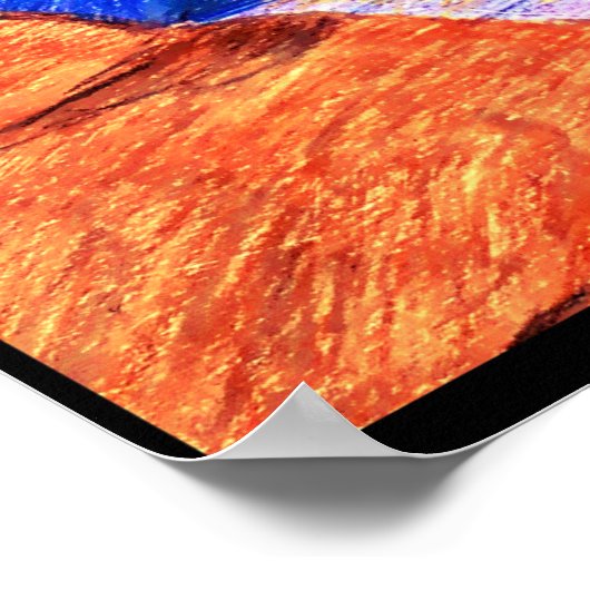 Illustratie van Owl Guardian van Carol Zeock Poster (Hoek)