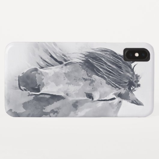 Illustratie van paarden Case-Mate iPhone case (Achterkant (horizontaal))