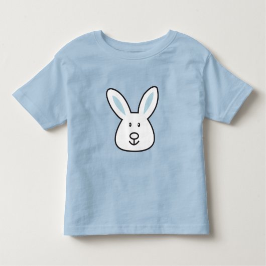 Illustratie van paasblauw rooster kinder shirts (Voorkant)
