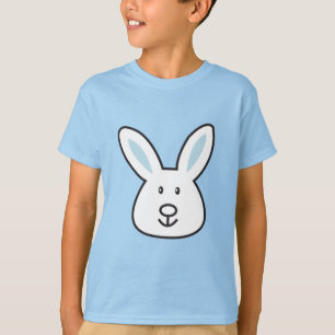 Illustratie van paasblauw rooster t-shirt