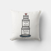 Illustratie van persoonlijke weddenschapskap kussen (Voorkant)