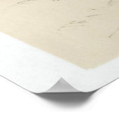 illustratie van Petra (1849) Poster (Hoek)