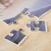 Illustratie van Pocahontas die met kapitein spreek Legpuzzel (Zijkant)