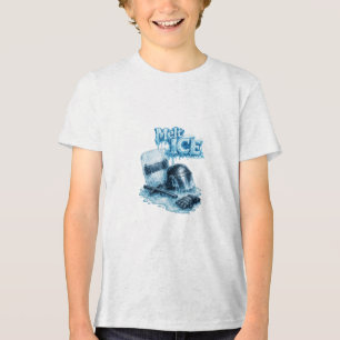 Illustratie van politieke protesten om IJsmachine Tri-Blend Shirt