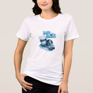 Illustratie van politieke protesten 'Smelt IJsmass Tri-Blend Shirt