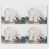 Illustratie van poolBeer (Ursus maritimus) Cadeaupapier (Vlak)