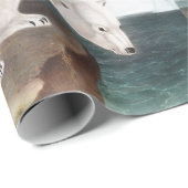 Illustratie van poolBeer (Ursus maritimus) Cadeaupapier (Rol Hoek)