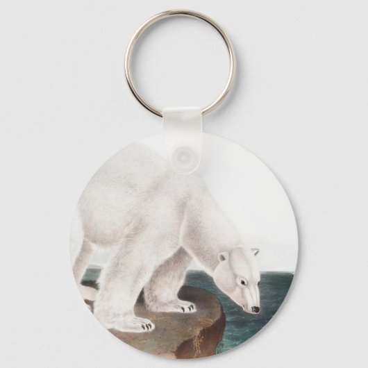 Illustratie van poolBeer (Ursus maritimus) Sleutelhanger (Voorkant)