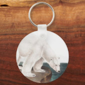 Illustratie van poolBeer (Ursus maritimus) Sleutelhanger (Voorkant)