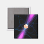 Illustratie van pulsar 2 magneet (Voorkant / Achterkant)