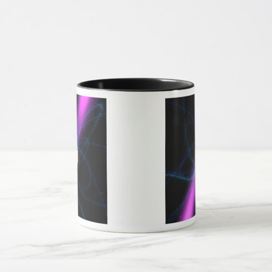 Illustratie van pulsar 2 mok (Midden)