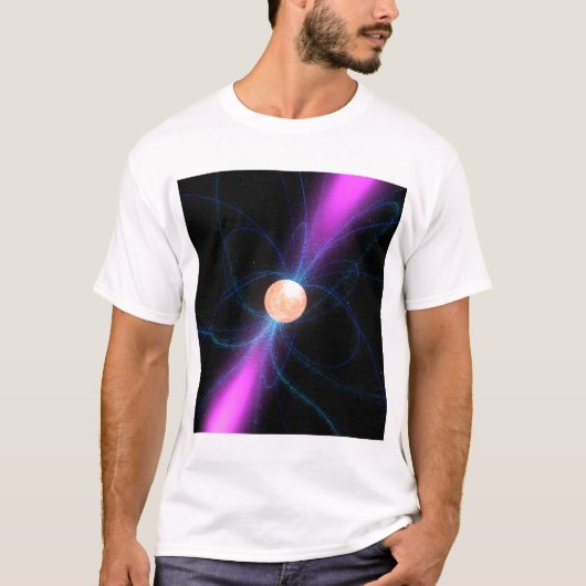 Illustratie van pulsar 2 t-shirt (Voorkant)