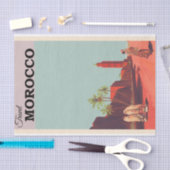 illustratie van reizen naar Marokko Tissuepapier (Craft)