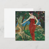 Illustratie van  Rie Cramer Hartelijk dank Bedankkaart (Voorkant / Achterkant)