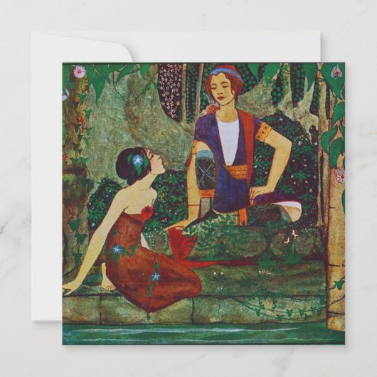 Illustratie van  Rie Cramer Hartelijk dank Bedankkaart (Voorkant)