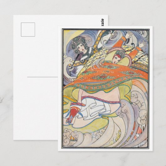 Illustratie van  Rie Cramer Hartelijk dank Briefkaart (Voorkant / Achterkant)