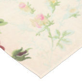  illustratie van rozen op neutrale basis tafelkleed (Gekanteld)