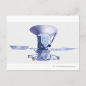 Illustratie van ruimtevaartuig Magellan Briefkaart (Voorkant)