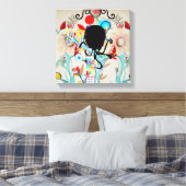 Illustratie van Rupydetequila Childrens 2014 Canvas Afdruk (Insitu (Slaapkamer))