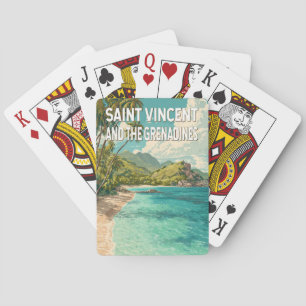 Illustratie van Saint Vincent en de Grenadines Pokerkaarten