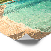 Illustratie van Saint Vincent en de Grenadines Poster (Hoek)
