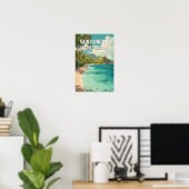 Illustratie van Saint Vincent en de Grenadines Poster (Thuiskantoor)