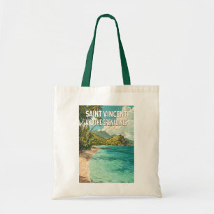 Illustratie van Saint Vincent en de Grenadines Tote Bag