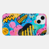 Illustratie van schetsen en doodles Case-Mate iPhone case (Achterkant (horizontaal))