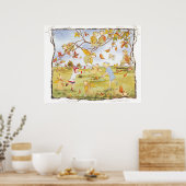 Illustratie van Sibylle Von Olfers Poster (Keuken)