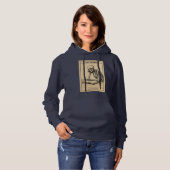 Illustratie van Skeletdenker Hoodie (Voorkant volledig)