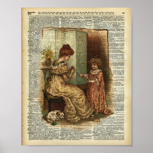 Illustratie van snijkunst van onderliggend boek poster (Voorkant)