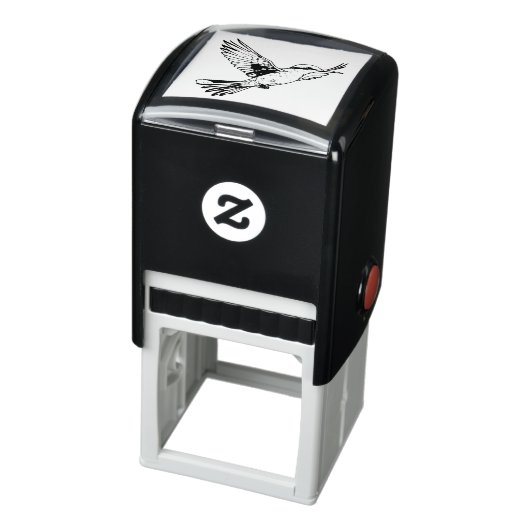 Illustratie van Songbird Self Inking Rubber Stamp Zelfinktende Stempel (Product)