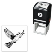 Illustratie van Songbird Self Inking Rubber Stamp Zelfinktende Stempel (In situ)