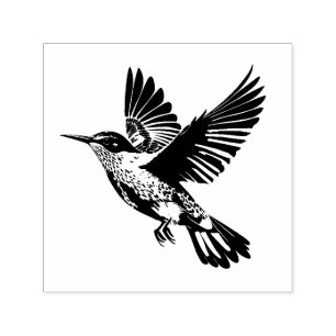 Illustratie van Songbird Self Inking Rubber Stamp Zelfinktende Stempel