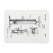 Illustratie van spomppatroon magneet (Horizontaal)