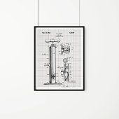 Illustratie van  spomppatroon poster