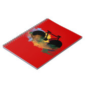 illustratie van stadscyclus - kunst notitieboek (Linkerzijde)