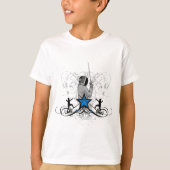Illustratie van stadsomheining t-shirt (Voorkant)