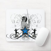 Illustratie van stedelijke en heupscheiding muismat (Met muis)