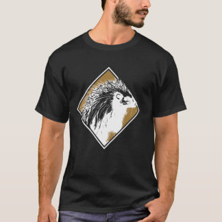 Illustratie van Stekelvarken - Stekelvarken T-shirt