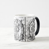  illustratie van sterrenbeelden magische mok (Voorkant rechts)