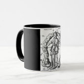  illustratie van sterrenbeelden mok (Voorkant links)