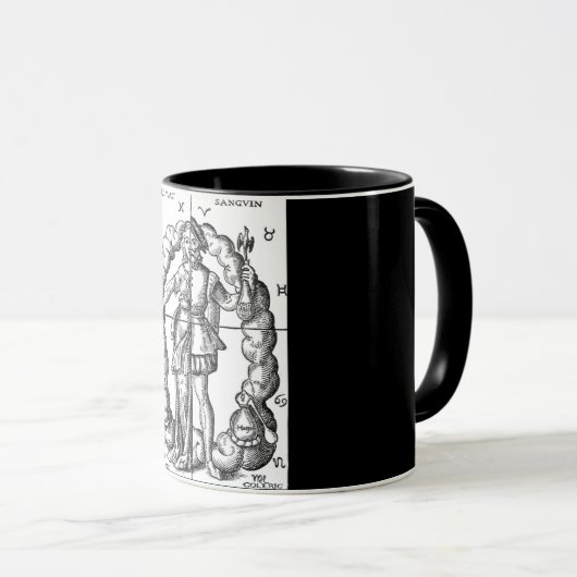  illustratie van sterrenbeelden mok (Voorkant rechts)