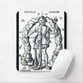  illustratie van sterrenbeelden muismat (Met muis)