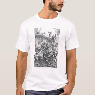 Illustratie van 'The Aeneid' door Virgil T-shirt