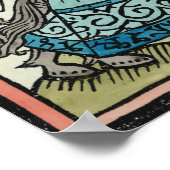 Illustratie van "The Canterbury Tales" Poster (Hoek)