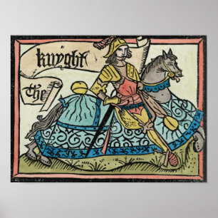 Illustratie van "The Canterbury Tales" Poster