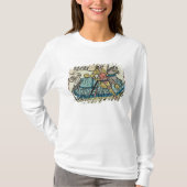 Illustratie van "The Canterbury Tales" T-shirt (Voorkant)